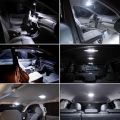 12 Smd Cob Led T10 4W 12V White Light Car Bulb.