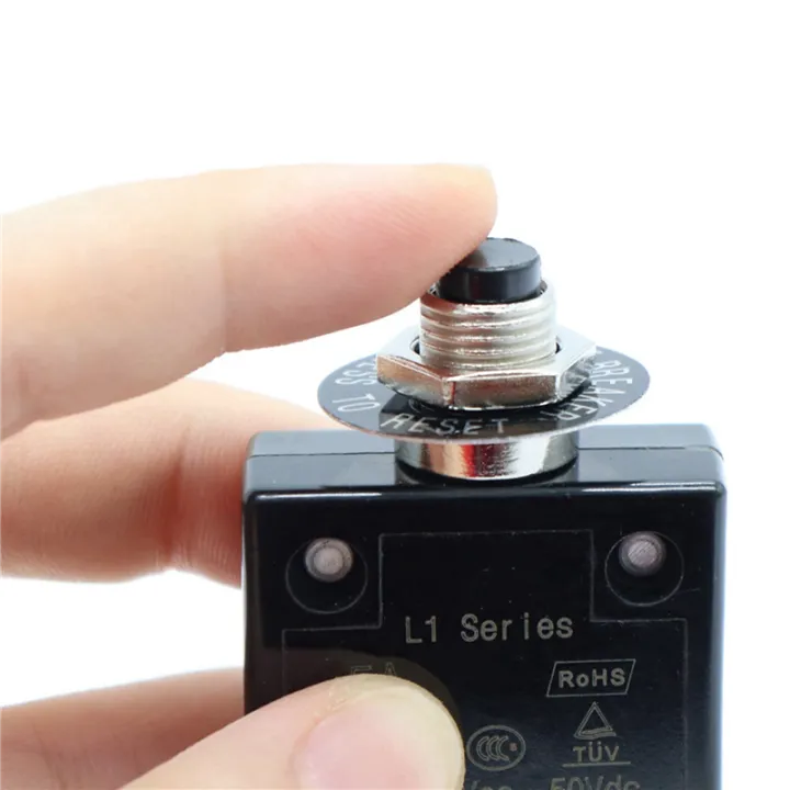 2X%205A%20Circuit%20Breaker%2012V/24V%20Push%20Button%20Resettable%20Thermal%20Circuit%20Breaker%20Panel%20Mount%20with%20Waterproof%20Cap%20-%20Image%203