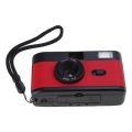 35mm Film Camera Retro Style Camera, Focus Free, Reusable, Built in Flash, Easy to Use for Photography Enthusiasts. 