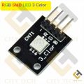 RGB (Red, Green, Blue) SMD LED 3 Color Module For Arduino DIY. 