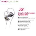 FiiO/JadeAudio JD1 High Performance Dynamic Driver HIFI Bass stereo In Ear Monitor Headphones Sport Gaming Earbuds with Mic.