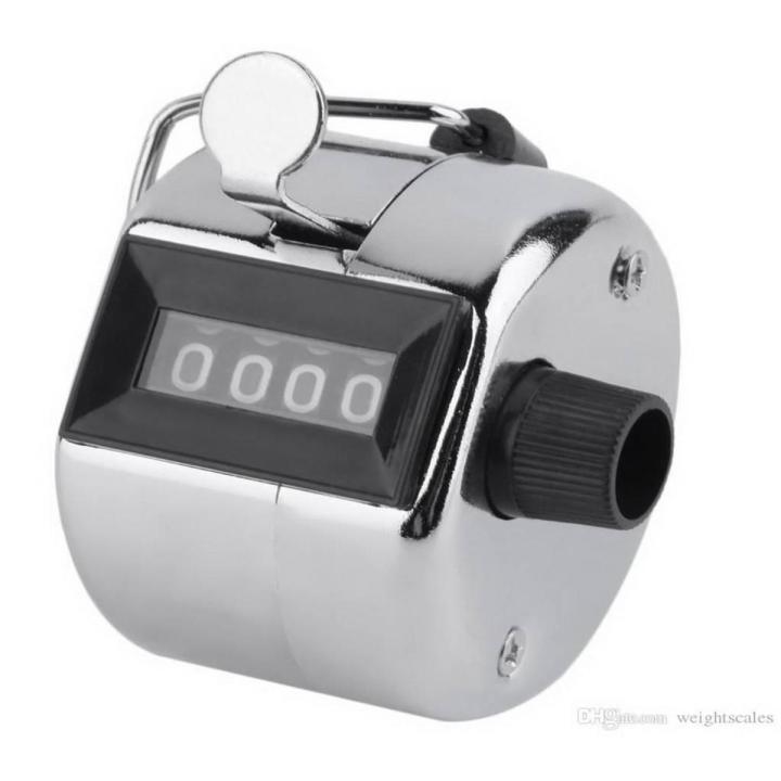 Handheld Digital Hand Tally Counter 4 Digit Number Manual Counting ...