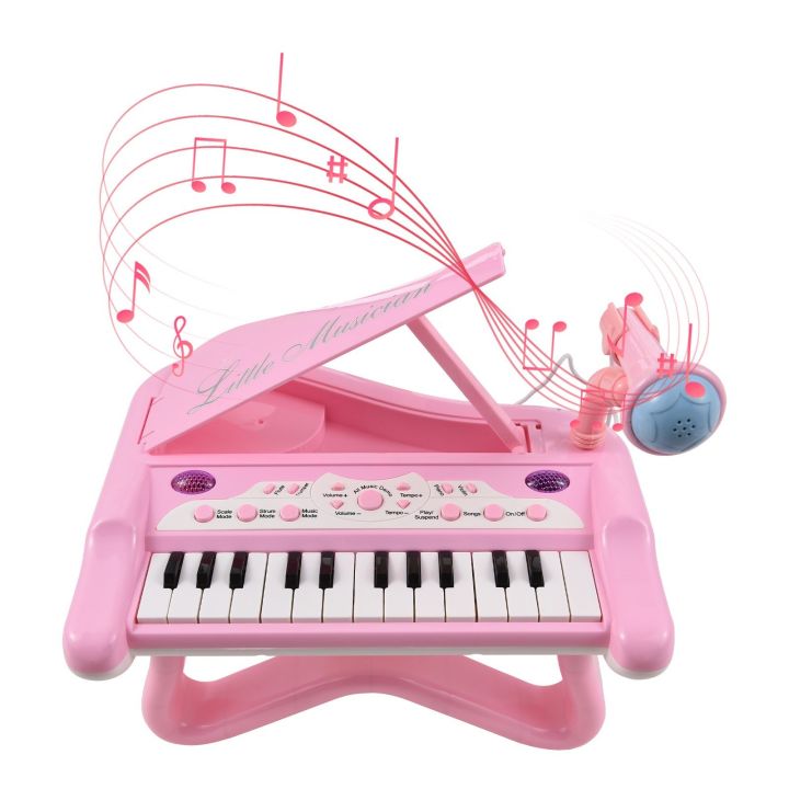 DJ201%2025-Key%20Electronic%20Keyboard:%20Mini%20Musical%20Instrument%20with%20Rotatable%20Microphone%20-%20Image%209
