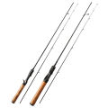 【Xiaofeng】Ultra-Light Fishing Rod Carbon Spinning/Casting Lure Pole Bait WT 1.5-9g Line WT 3-6LB Wood Fast Fishing Jessica. 