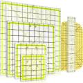 ARELENE 6 PCS Quilting Ruler Square Acrylic Quilting Ruler Fabric Cutting Ruler Transparent Marker Acrylic Ironing Ruler.