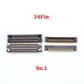 2 Sets LCD Display Screen USB Charging FPC Connector For Samsung A32 A42 A52 A72 A82 A12 A02 A22 A14 A34 A54 A13 A23 A33 A53 A73. 