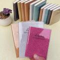 glitter Notebook Glossy-finish cover: Simple Soft Cover Lined 100 Page Writing Journal Diary. 