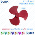 11 Inch Fan Blade Three Leaves Plastic for mini fan or DC fan. 