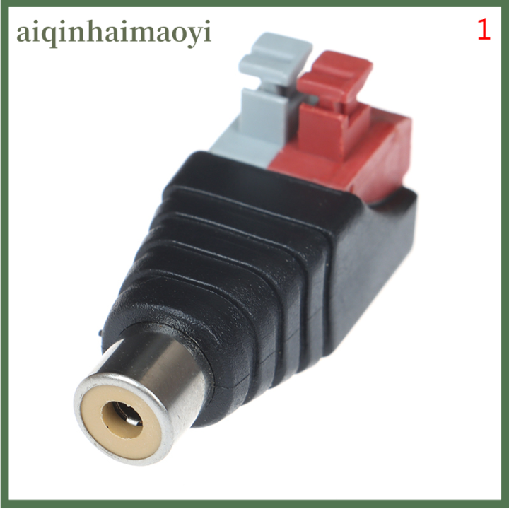 aiqinhaimaoyi%20Speaker%20Wire%20A/V%20Cable%20to%20Audio%20Male%20Famale%20RCA%20Connector%20Press%20Plug%20Terminal%20-%20Image%208