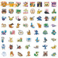 60pcs Pokemon Cartoon Stickers Cute Anime Decals For Laptop Water Bottles Skateboard Guitar. 