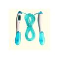 Counting Skipping Rope - Sky Blue and White. 