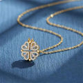 Stylish Fashionable Magnetic Chain Necklace for Women - Heart-Shaped Pendant for Girls Simple Stylish Fashion New Collection.