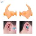 Soft Silicone Swimming Ear , Ear Protection Waterproof Reusable Swim Earbuds for Water Sports Studying Sleeping Motorcycling Work. 