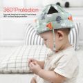 Cap Helmet To Protect The Baby'S Head,Baby Helmet Toddler Head Protector Baby Toddler Anti-Collision Cap Adjustable Child Safety Soft Helmet Toddler Anti-Fall Pad-Safety Caps-Dhaka shoping zone. 