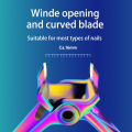 TOGEWITHU Nail Clippers for Thick Nails, Wide Jaw Opening Nail Cutter Stainless Steel Fingernail Toenail Clippers.