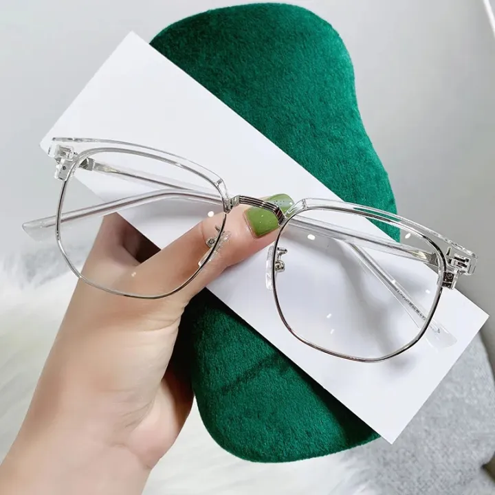 Fashion%20retro%20eyebrow%20half-frame%20anti-blue%20light%20business%20glasses%20men's%20and%20women's%20myopic%20eyewear%20-%20Image%206