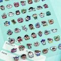 Crayon Shin-Chan Cute Cartoon Nohara Shiro Sato Masao Sticker Kawaii Periphery Adorkable Hand Account Phone Case Decorate Gift. 