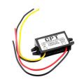 CPT-UL-1 DC/DC Converter Regulator 12V To 5V 3A 15W Car Led Display Power -Black. 