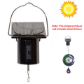 Wind Spinner Rotating Motor Solar Energy Electric Battery Powered.