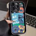 Cartoon Lovely Disney Stitch Phone Case For iPhone 15 14 13 12 11 Pro Max XR XS X 7 8 Plus SE2 Soft Shockproof Cover. 