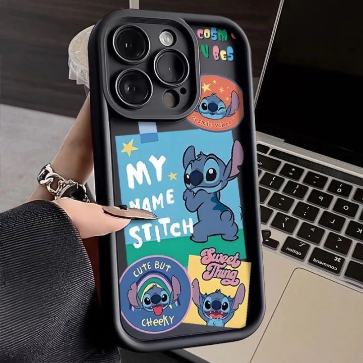 Cartoon%20Lovely%20Disney%20Stitch%20Phone%20Case%20For%20iPhone%2015%2014%2013%2012%2011%20Pro%20Max%20XR%20XS%20X%207%208%20Plus%20SE2%20Soft%20Shockproof%20Cover%20-%20Image%204