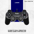 UCOM PC Dual Vibration Wired Game Controller Gaming Joypad Joystick USB Gamepad Joystick Gamepad Joypad For Win7/ XP For PC Laptop Vibration Gamepads. 