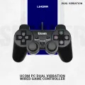 UCOM PC Dual Vibration Wired Game Controller Gaming Joypad Joystick USB Gamepad Joystick Gamepad Joypad For Win7/ XP For PC Laptop Vibration Gamepads. 