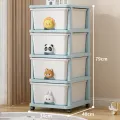 Drawer style layered cabinet, children's and baby clothes storage box, bedside table. 