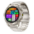 New KC86 smartwatch with high-definition AMOED screen, Bluetooth call, heart rate, blood pressure, blood oxygen, and exercise smartwatch. 