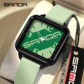 SANDA Youth Student Couple Simple Trendy Multi Color Waterproof Men's Watch SD3261-3.