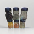 Glassware Food Jar , Food Container, Jar (lid Multicolour) 6pcs 120ml. 