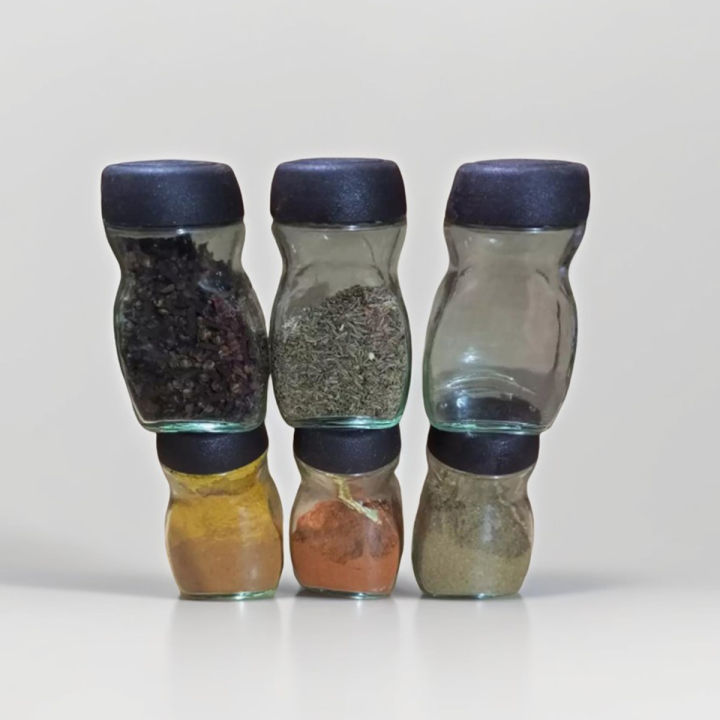 Glassware%20Food%20Jar%20,%20Food%20Container,%20Jar%20(lid%20Multicolour)%206pcs%20120ml%20-%20Image%203