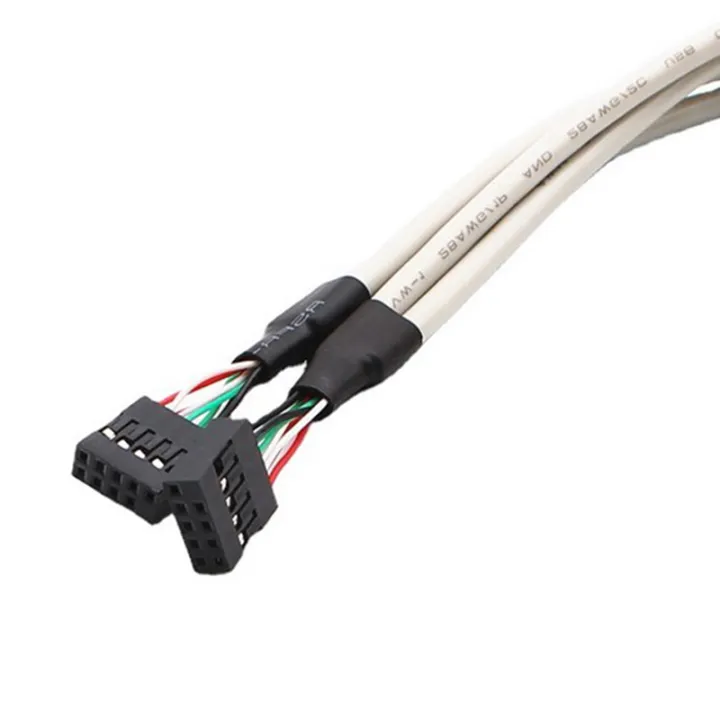 Mainboard%202%20Port%20Bracket%20Extension%20Cable%20Adapter%20for%20Computer%20Rear%20Panel%20Bracket%20-%20Image%206