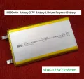 HEAVY DUTY 10000mAh Battery 3.7V Battery Lithium Polymer Battery 10000mAh Rechargeable Battery 3.7V Rechargeable Battery Size 123x73x8mm 10000mAh Lipo Battery For Power Bank. 