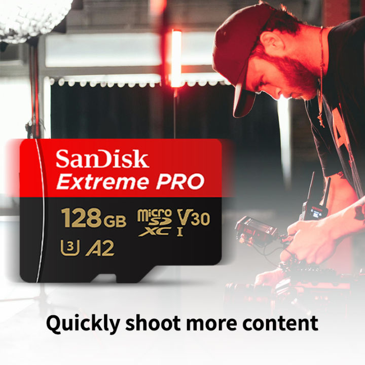 SanDisk%20Extreme%20Pro%20microSDXC%20USH-I%20Card%20U3%20A2%20V30%20performance%20QuickFlow%20Flash%20Memory%20Card%2032GB%2064GB%20128GB%20256GB%20512GB%20Adapter%20-%20Image%205