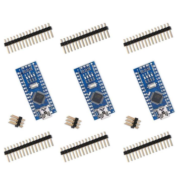 【VisioN Shop】NEW-3 Pcs Arduino Pro Mini Nano V3.0 ATmega328P 5V 16M ...