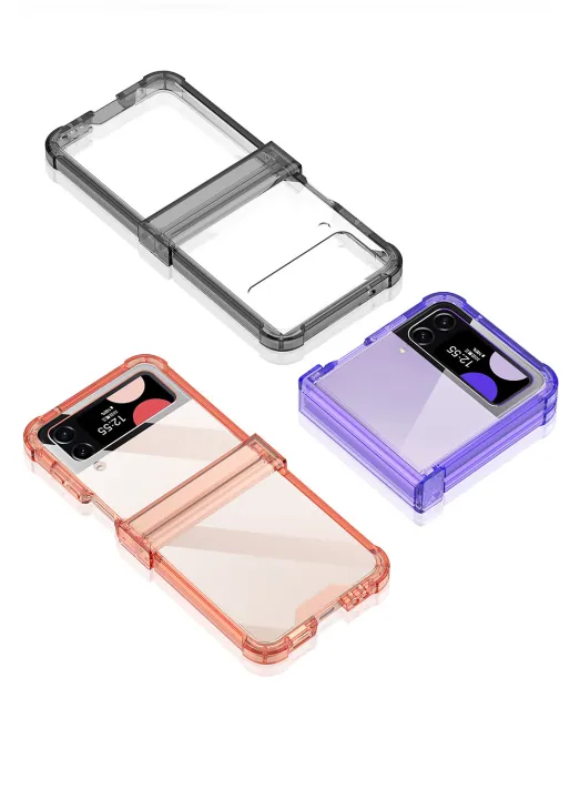 %E3%80%90Hot%20item%E3%80%91%20HODON%20Full%20Protective%20Hinge%20Phone%20Cases%20For%20Galaxy%20Z%20Filp%207%20Z%20Flip6%20Z%20Flip%205%205G%20ZFlip%204%20ZFlip3%20Fllip5%20Case%20Colorful%20Transparent%20Shockproof%20Hard%20Back%20Cover%20-%20Image%209