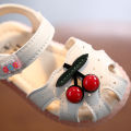 Summer Children's Cartoon Sandals Baby Girls Cherry Sandals Soft Bottom Kids Princess Shoes.