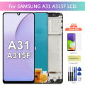 A31 A315 A315F Display Screen Replacement, for Samsung Galaxy A31 A315 LCD Display with Frame Touch Screen Digitizer Assembly.