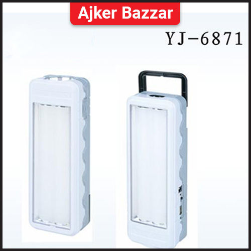 Charger Light, With Torch portable rechargeable LED emergency light -(1 pcs)