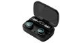 M10 TWS Earphone 9D Stereo LED Digital Display Touch Noise Reduction Technology (2000mAh Mini Power Bank Charging Box) - Headphone. 