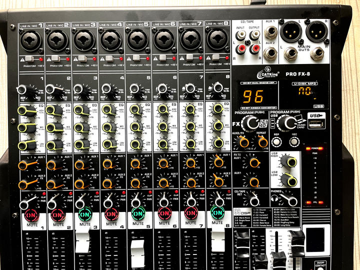 CATking%20Pro%20FX%208%20Fully%20Professional%20Audio%20Mixer%208-Channel%20Bluetooth%20USB%20Effect%2048V%20Recording%20Conference%20Stage%20Party%20Sound%20Mixer%20Console%20-%20Image%204