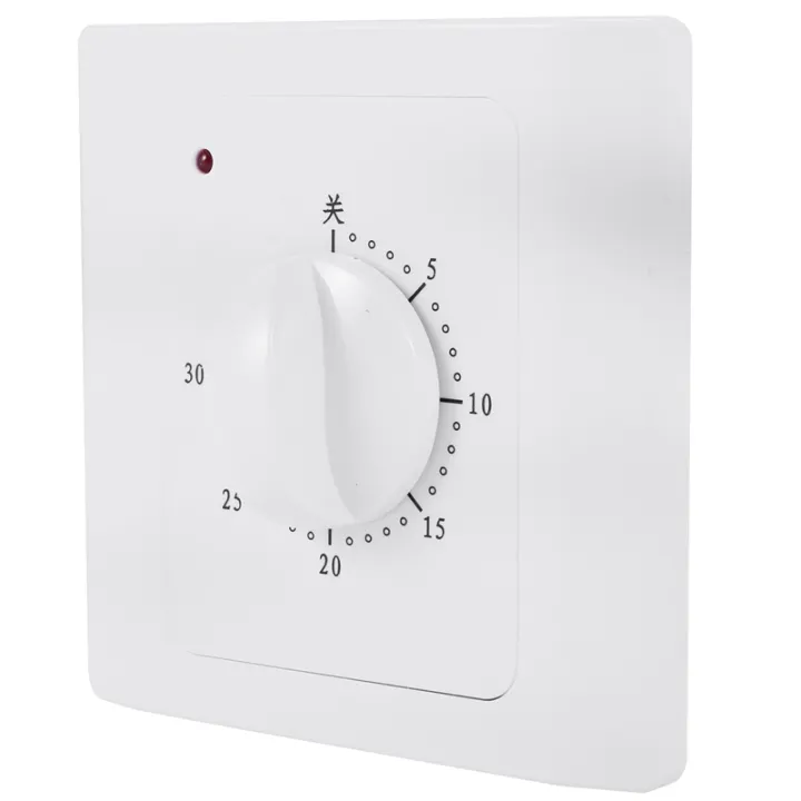 3X Ac 220V 10A 30Min Countdown Timer Switch Electric Digital Time Plug ...