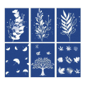 90 Sheets Cyanotype Paper, Sun Art Paper Kit, Solar Drawing Paper Nature Printing Paper for Kids Adults Arts Crafts.