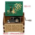 movie music a thousand years Music Box Wooden Girlfriend wife friend wedding new year Christmas Presents gift. 