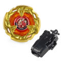 Bey Burst X BX Starter Battle Bey Gyro Toy Evolution Gold Metal Spinning Top with Launcher Gift. 