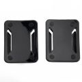 2 Sets Curved Monut Surface With Sticker Adhesive Pad for GoPro Hero HD Hero 10 9 8 7 6 5 4 Action Camera Mount Accessories Kit. 
