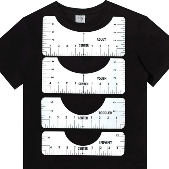 4%20Pcs%20T-Shirt%20Alignment%20Guide%20Ruler%20T-Shirt%20Alignment%20Tool%20for%20Center%20Design%20-%20Image%203