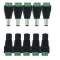 DC Power Balun Connector - Male Female (5 Pair).