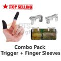 Top Review PUBG Finger Sleeves and Triggger / Finger Sleeves For PUBG / High Quality PUBG Trigger / Finger Sleeves. 
